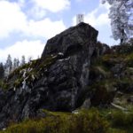 Manche Grenzsteine sind nur nur "etwas" exponiert