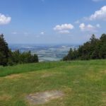 Aussicht über die Piste