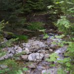 Mündung des Ostrý potok Mündung des Ostrý potok