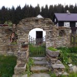 Kapelle mit Zugang im alten Stil Kapelle mit Zugang im alten Stil