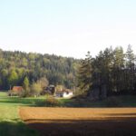 Buchhof mit dem Lochfelsen Buchhof mit dem Lochfelsen
