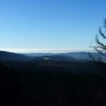 Die Fränkische Schweiz versteckt sich unter dem Nebel