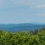 Naja, überragend ist die Sicht zum Havran noch nicht