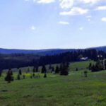 Filipova Hut' mit dem Rachel im Hintergrund Filipova Hut' mit dem Rachel im Hintergrund