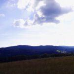 Südengland am Himmel über dem Vogelsang