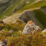 Der nördliche Aufstieg ist deutlich schwerer