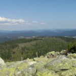 Südlicher Šumava hinter dem Großen Filzberg Südlicher Šumava hinter dem Großen Filzberg