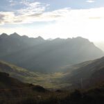 Lechquellengebirge im Abendlicht