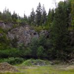 Steinbruch kurz vor Prášily