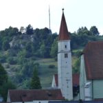 Funkturm und Kirchturm